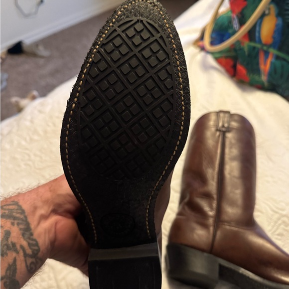 Abilene Boot Co. Brown Cowboy Boots - Picture 3 of 4